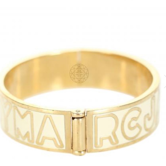 Marc by Marc Jacobs Gold Logo Bangle - Picture 2 of 5